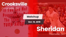 Matchup: Crooksville vs. Sheridan  2018