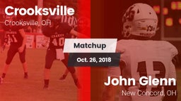 Matchup: Crooksville vs. John Glenn  2018
