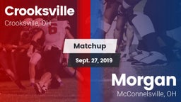Matchup: Crooksville vs. Morgan  2019