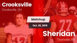 Matchup: Crooksville vs. Sheridan  2019