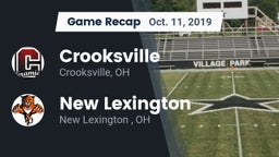Recap: Crooksville  vs. New Lexington  2019