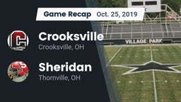 Recap: Crooksville  vs. Sheridan  2019