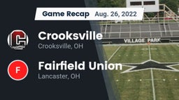 Recap: Crooksville  vs. Fairfield Union  2022