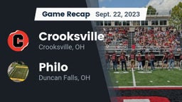Recap: Crooksville  vs. Philo  2023