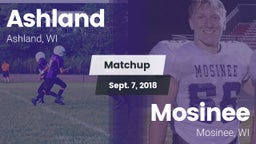 Matchup: Ashland vs. Mosinee  2018