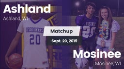 Matchup: Ashland vs. Mosinee  2019