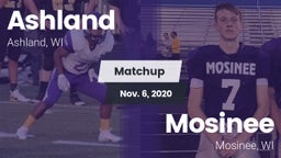 Matchup: Ashland vs. Mosinee  2020