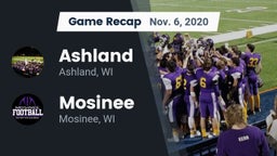 Recap: Ashland  vs. Mosinee  2020