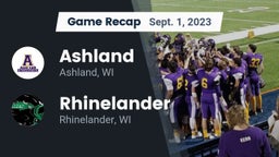 Recap: Ashland  vs. Rhinelander  2023