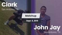 Matchup: Clark  vs. John Jay  2019