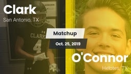 Matchup: Clark  vs. O'Connor  2019