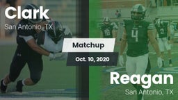 Matchup: Clark  vs. Reagan  2020