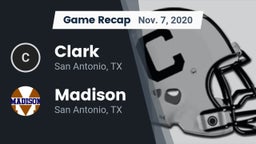 Recap: Clark  vs. Madison  2020