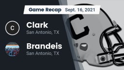 Recap: Clark  vs. Brandeis  2021