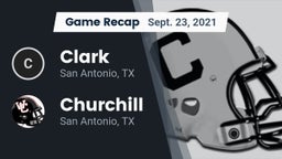 Recap: Clark  vs. Churchill  2021