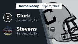 Recap: Clark  vs. Stevens  2023