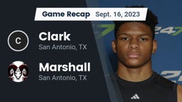 Recap: Clark  vs. Marshall  2023