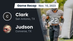 Recap: Clark  vs. Judson  2023