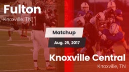 Matchup: Fulton vs. Knoxville Central  2017