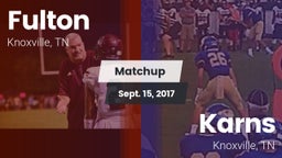 Matchup: Fulton vs. Karns  2017