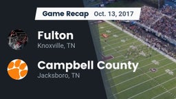 Recap: Fulton  vs. Campbell County  2017