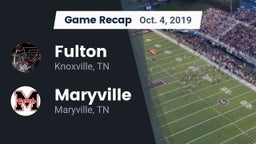 Recap: Fulton  vs. Maryville  2019