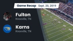 Recap: Fulton  vs. Karns  2019