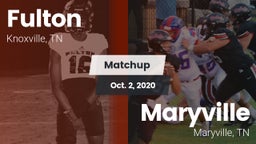 Matchup: Fulton vs. Maryville  2020