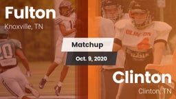 Matchup: Fulton vs. Clinton  2020