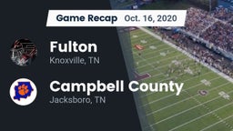 Recap: Fulton  vs. Campbell County  2020