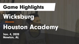 Wicksburg  vs Houston Academy  Game Highlights - Jan. 4, 2020