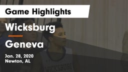 Wicksburg  vs Geneva  Game Highlights - Jan. 28, 2020