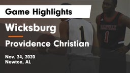 Wicksburg  vs Providence Christian  Game Highlights - Nov. 24, 2020