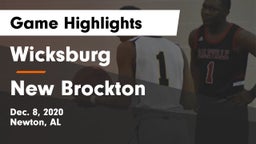 Wicksburg  vs New Brockton  Game Highlights - Dec. 8, 2020