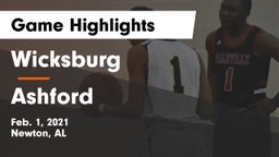 Wicksburg  vs Ashford  Game Highlights - Feb. 1, 2021