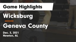 Wicksburg  vs Geneva County  Game Highlights - Dec. 3, 2021