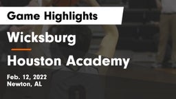 Wicksburg  vs Houston Academy  Game Highlights - Feb. 12, 2022