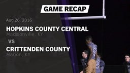 Recap: Hopkins County Central  vs. Crittenden County  2016