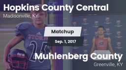 Matchup: Hopkins County Centr vs. Muhlenberg County  2017