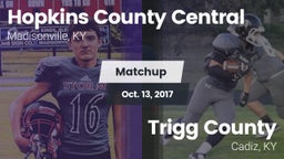 Matchup: Hopkins County Centr vs. Trigg County  2017