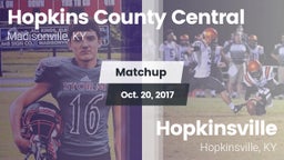 Matchup: Hopkins County Centr vs. Hopkinsville  2017