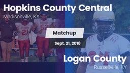 Matchup: Hopkins County Centr vs. Logan County  2018