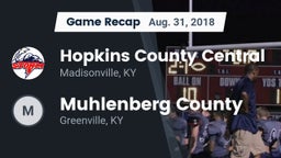 Recap: Hopkins County Central  vs. Muhlenberg County  2018
