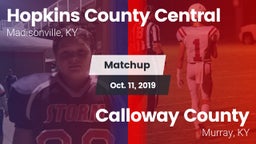 Matchup: Hopkins County Centr vs. Calloway County  2019