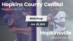 Matchup: Hopkins County Centr vs. Hopkinsville  2019