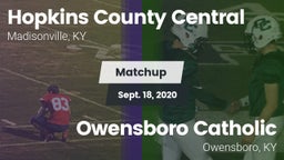 Matchup: Hopkins County Centr vs. Owensboro Catholic  2020