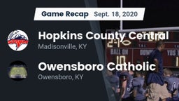Recap: Hopkins County Central  vs. Owensboro Catholic  2020