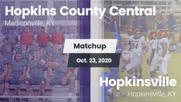 Matchup: Hopkins County Centr vs. Hopkinsville  2020