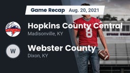 Recap: Hopkins County Central  vs. Webster County  2021