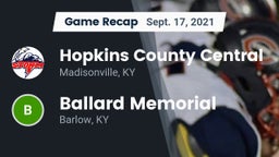 Recap: Hopkins County Central  vs. Ballard Memorial  2021